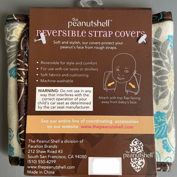 NEW PeanutShell Strap Covers - Amori - Picture 2 of 4